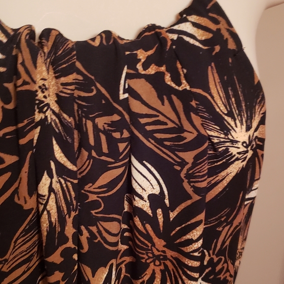 Drawstring Neck Midi Dress - Picture 4 of 6